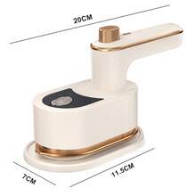 Vaporizador de ropa portátil 2 en 1, plancha de vapor portátil - Multicolor aleatorio - Ver 10