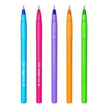 Caneta Esferigrafica Cis Sugar Cap 1.0mm Corpo e Escrita em Tons Pastel Blister com 5 - Multicolorido - Visão 3
