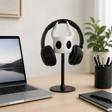 1pc Headphone Stand - Large Earcup Gaming Headset Holder - Unique Display Bracket - Metal Stand - Multifunctional Headphone Rack - Multicolor - View 2