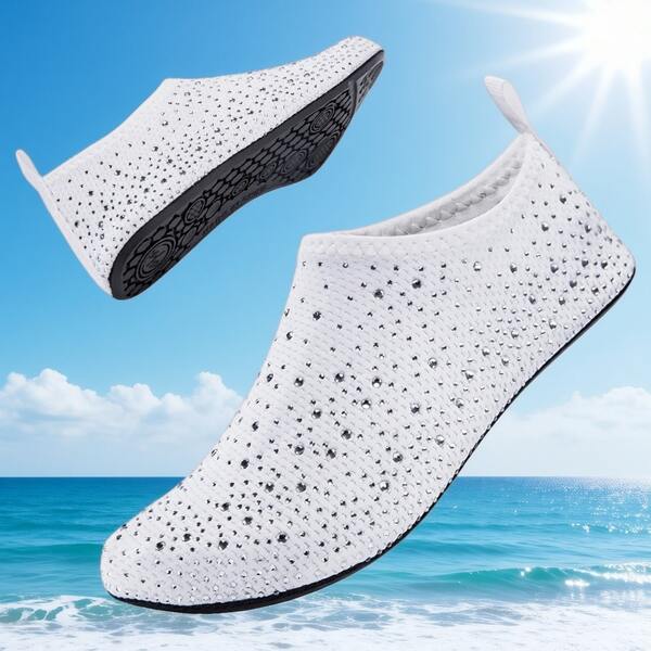 Women Water Shoes Quick Dry Aqua Shoes Barefoot Beach Shoes Non Slip Swimming Shoes For Summer Outdoor Activities