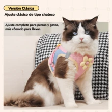 UNA MASCOTA Vest Harness For Dogs And Cats PMACF - Pink - View 5