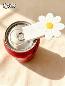 1pc Flower-Shaped Can Opener, 4 Colors Available, Daisy Pull Tab Assistant Tool, Portable Can Opening Helper - View 1