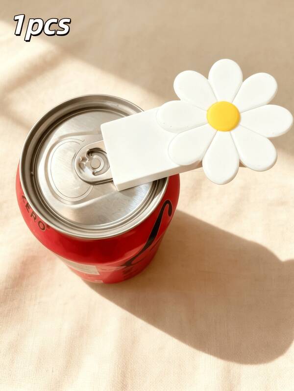 1pc Flower-Shaped Can Opener, 4 Colors Available, Daisy Pull Tab Assistant Tool, Portable Can Opening Helper