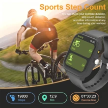 This New Smartwatch Supports Wireless Calling And Message Notifications, Features Various Sports Modes, Music Playback, And Remote Camera Control; It Also Makes An Ideal Gift For Friends, A Partner, Or Parents. - View 3