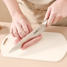 1/3pcs Kitchen Household Pure Silicone Cutting Board, Durable Thickened Silicone Material, Non-Slip Easy To Clean Easy To Use, Three Sizes Suitable For Different Fruits, Vegetables, Meats, Basically Meeting Kitchen Cutting Board Needs - View 2