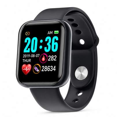 Relógio Smartwatch D20 Pro Bluetooth Coloca Foto na Tela Monitor zardíaco Pressão Esportivo Android