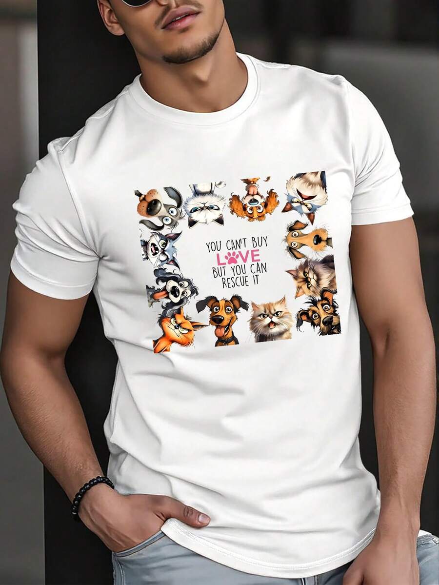 Camisetas de hombre - Blanco - Ver 1