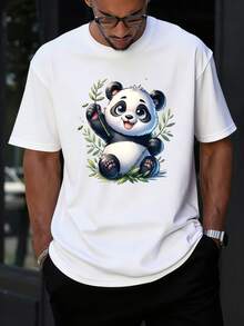 Men T-Shirts - 白色 - 查看 3