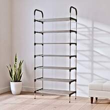Modular Shoe Rack Organizer With 5, 6, 7, And 8 Tiers - View 8
