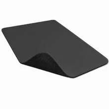 Desk Pad Grande Preto Feltro Costurado Básico - Preto - Visão 5