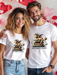 Men T-Shirts - 白色 - 查看 2