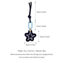1pc New Acrylic Pendant Charm, Exquisite Cute Style, Alloy & Acrylic Material, Suitable For DIY Creative Necklace, Bracelet, Earrings, Bag Chain, Keychain, Waterproof & Sweat-Proof, Suitable For Daily Casual Wear - Multicolor - View 13