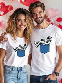 Men T-Shirts - 白色 - 查看 2