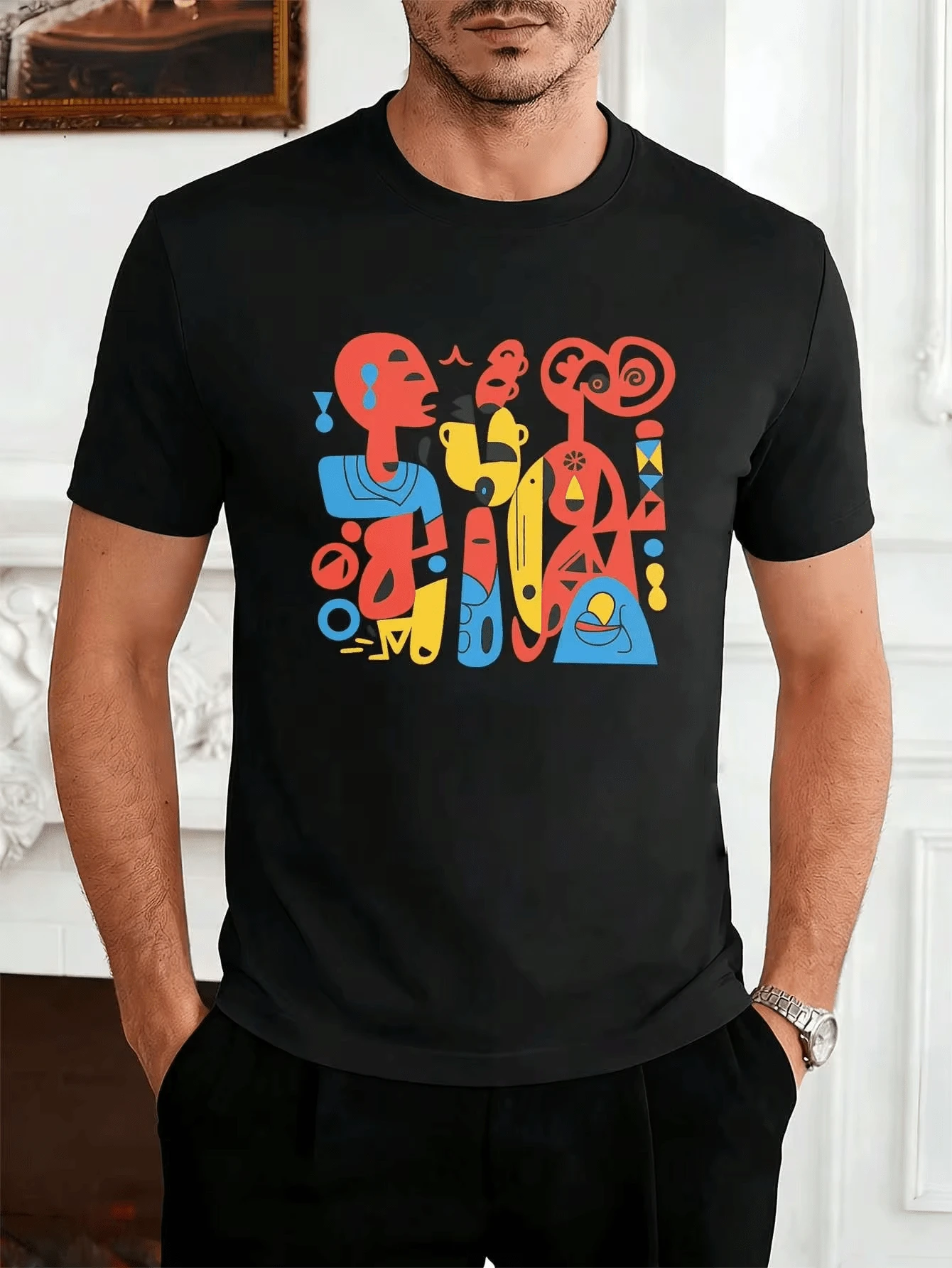 Women T-Shirts - Black - View 1