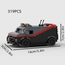 MIKEMENG 310PCS Classic MOC Building Blocks Racing Car Set, Adult DIY Assemble Car Toy Model, Suitable For Collection, City Tech Champion Cup Series, Perfect As Birthday, Halloween, Christmas Gift For Boyfriend, Husband - Model - View 16