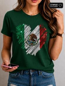 Women T-Shirts - Verde Bandera - View 1
