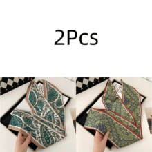 2/3Pcs Vintage Floral Paisley Pattern Women's Multi-Functional Scarf, Belt, Headband, Soft Double-Layered Material, Fashion Accessory For Women, Daily Wear, Holiday Party, Suitable For Spring, Summer, Autumn - Multicolor - View 14