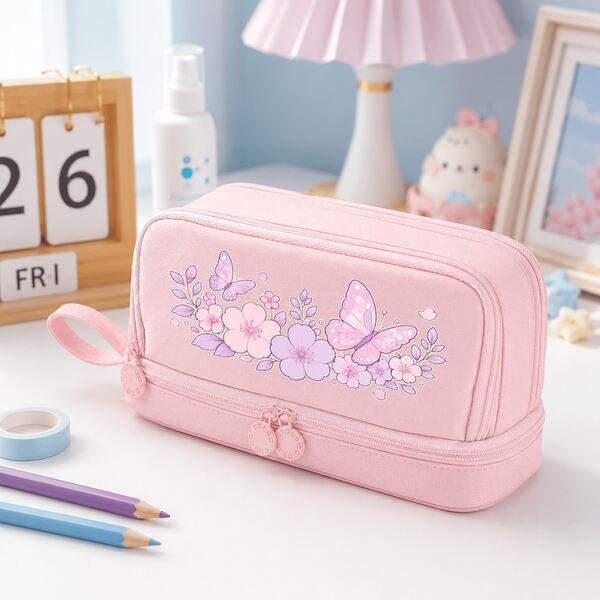 Pencil Case Large Size Fashionable Design Multi-Functional Storage Bag For School Students,Back To School Supplies Essentials
