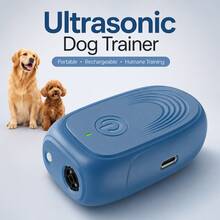 狗狗用品 迷你超音波驅狗器 20-30kHz 頻率掃描 閃光燈 300mAh Type-C 介面 戶外安全 - 寶藍色 - 查看 6