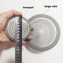 2pcs Stainless Steel Round Floor Drain Cover, Hair Catcher, Bathroom Filter, Anti-Clogging Hair Collector For Bathroom And Toilet - 2 Pcs - View 7