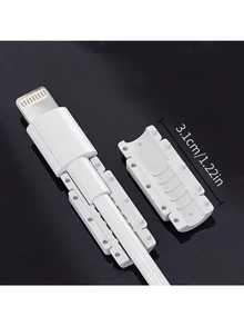 16pcs (4 Sets) Data Cable Protectors, Charging Cable Sleeves, Suitable For Phone, USB And Tablet Data Cables; Non-Electronic Reinforced Design, Used To Protect Charging Cables - A - View 4