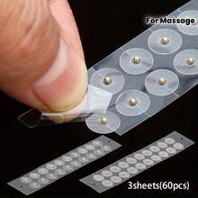 80/60/20pcs Disposable Ear Acupoint Patches, Ear Massage Therapy Patches - One Size - View 3