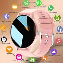 High-Definition Round Screen Smartwatch With Strap, Fashion Digital Watch, Supports Calls And Music Control, Unisex Sports Watch, Suitable For Back To School Season - Multicolor - View 11