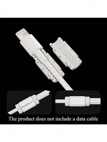 16pcs (4 Sets) Data Cable Protectors, Charging Cable Sleeves, Suitable For Phone, USB And Tablet Data Cables; Non-Electronic Reinforced Design, Used To Protect Charging Cables - A - View 2