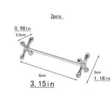 1pc/2pcs Stainless Steel + Zinc Alloy Chopstick Holder/Chopstick Rest | Suitable For Dining Table, Reusable Chopstick Placement Device, Suitable For Spoons, Forks And Other Tableware, Suitable For Kitchen, Home, Restaurant, Cafe, Office And Other Places. - Multicolor - View 13