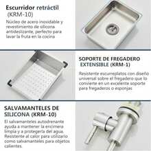 Kitchen Sinks - Brushed Nickel - View 3