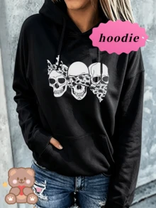 Women Sweatshirts & Hoodies - 黑色 - 查看 1