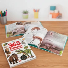 Libro 365 Animales Sorprendentes Pasta Dura 172 Paginas - Blanco - Ver 2