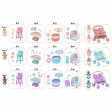 ZURU 5 Surprise My Mini Baby Series 2 Mini Doll Blind Box Capsule Collectible Toy Kids Gift - Multicolor - View 7