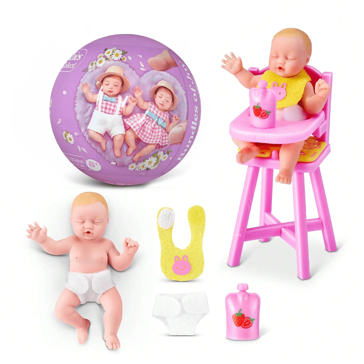 ZURU 5 Surprise My Mini Baby Series 2 Mini Doll Blind Box Capsule Collectible Toy Kids Gift - Multicolor - View 1