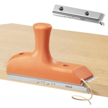 Woodworking Manual Edge Trimming Tool, PVC Edge Banding Chamfering Scraper, 1.5-2.0 Dual Scale Adjustable Edge Trimming Tool, Handheld Furniture Board Edge Trimming Plane, Remove Excess Edge Banding Burrs And Rough Edges, Board Round Corner And Straight Edge Trimming Tool, Home Decor DIY Woodworking Hand Tool, Furniture Board Edge Banding Trimming Tool, Labor-Saving Handheld Edge Trimming Knife, Cabinet And Wardrobe Board Edge Banding Repair Tool, Home Woodworking Hand Trimming Tool, Simple Manual Edge Trimming Plane For Decoration Woodworking - Wood Trimmer - View 2
