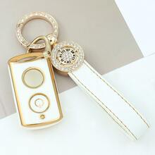 適合摩托車鑰匙套附鑰匙圈組 鑰匙包 精緻高端鑰匙袋 女生適用 - KY22 - 查看 18