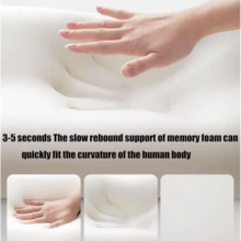 1 Portable Multifunctional Memory Foam Comfort Pad, Low Hip Pad, Multifunctional Prone Pillow, Suitable For Home, Office, Yoga, Daily Rest, Reading And Other Scenarios - All-season Cushion - View 3