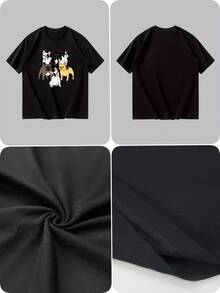 Camisetas de hombre - Negro - Ver 4