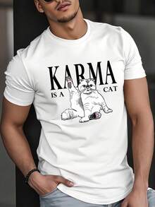 Men T-Shirts - 白色 - 查看 6