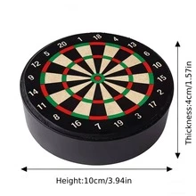 Portable Mini Dart Board, Dart Holder, Dart Target Storage Tray, Indoor/Outdoor Use, Suitable For Dart Throwing, Target Games, Outdoor Sports, Desktop Decor, Party Games, Backyard Entertainment, Camping - One Size Fits All - View 9