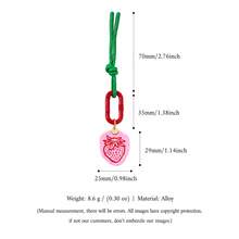 1pc New Acrylic Pendant Charm, Exquisite Cute Style, Alloy & Acrylic Material, Suitable For DIY Creative Necklace, Bracelet, Earrings, Bag Chain, Keychain, Waterproof & Sweat-Proof, Suitable For Daily Casual Wear - Multicolor - View 10