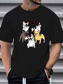 Camisetas de hombre - Negro - Ver 3