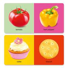 A Set Of 10 Early English Education Board Books - Including "First Words," Animal Colors, Vegetables, Etc. A "See And Learn" Series, A Tool For Cognitive Learning, And The Perfect Surprise Gift For Children. - Multicolor - View 6