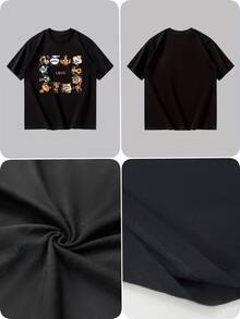 Camisetas de hombre - Negro - Ver 4