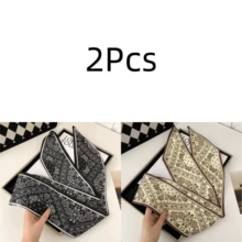 2/3Pcs Vintage Floral Paisley Pattern Women's Multi-Functional Scarf, Belt, Headband, Soft Double-Layered Material, Fashion Accessory For Women, Daily Wear, Holiday Party, Suitable For Spring, Summer, Autumn - Multicolor - View 15