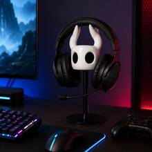 1pc Headphone Stand - Large Earcup Gaming Headset Holder - Unique Display Bracket - Metal Stand - Multifunctional Headphone Rack - Multicolor - View 4