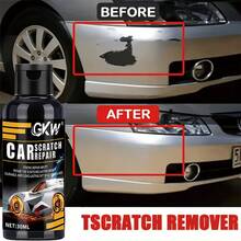 GKW Car Scratch Repair Paste, Removes Sunburst And Scratches, Suitable For All Car Paint Colors. Gentle And Non-Damaging To Original Paint, Enhances Mirror-Like Gloss. Convenient DIY Home Repair - 30ml - View 2