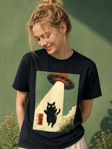 Men T-Shirts - Black - View 5