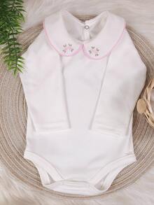 Pure & Posh Baby Baby Girls Bodysuits - Beis - Ver 3