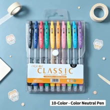 1pc Future Mechanical Quick-Dry Exam Neutral Pen, Double Ball 0.5mm Student Click Pen, CS Durable Tip, Cool Design - Gel Pen - View 12